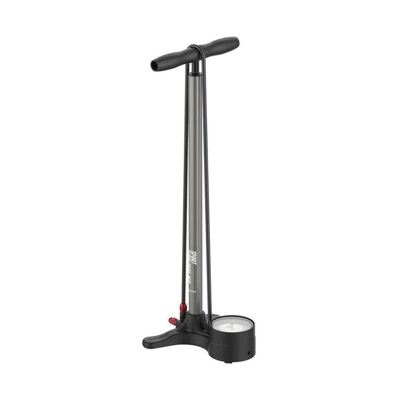 Lezyne Sport HP Floor Drive MTT Grey 63,5 cm
