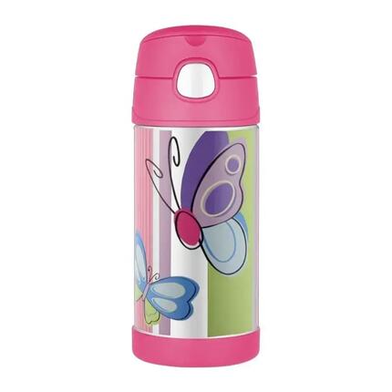 Termos dziecięcy Thermos ze słomką 355 ml kot