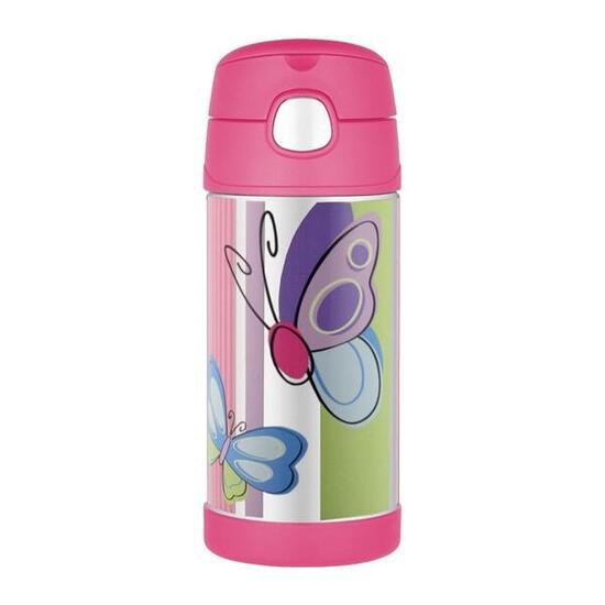 Termos dziecięcy Thermos ze słomką 355 ml kot