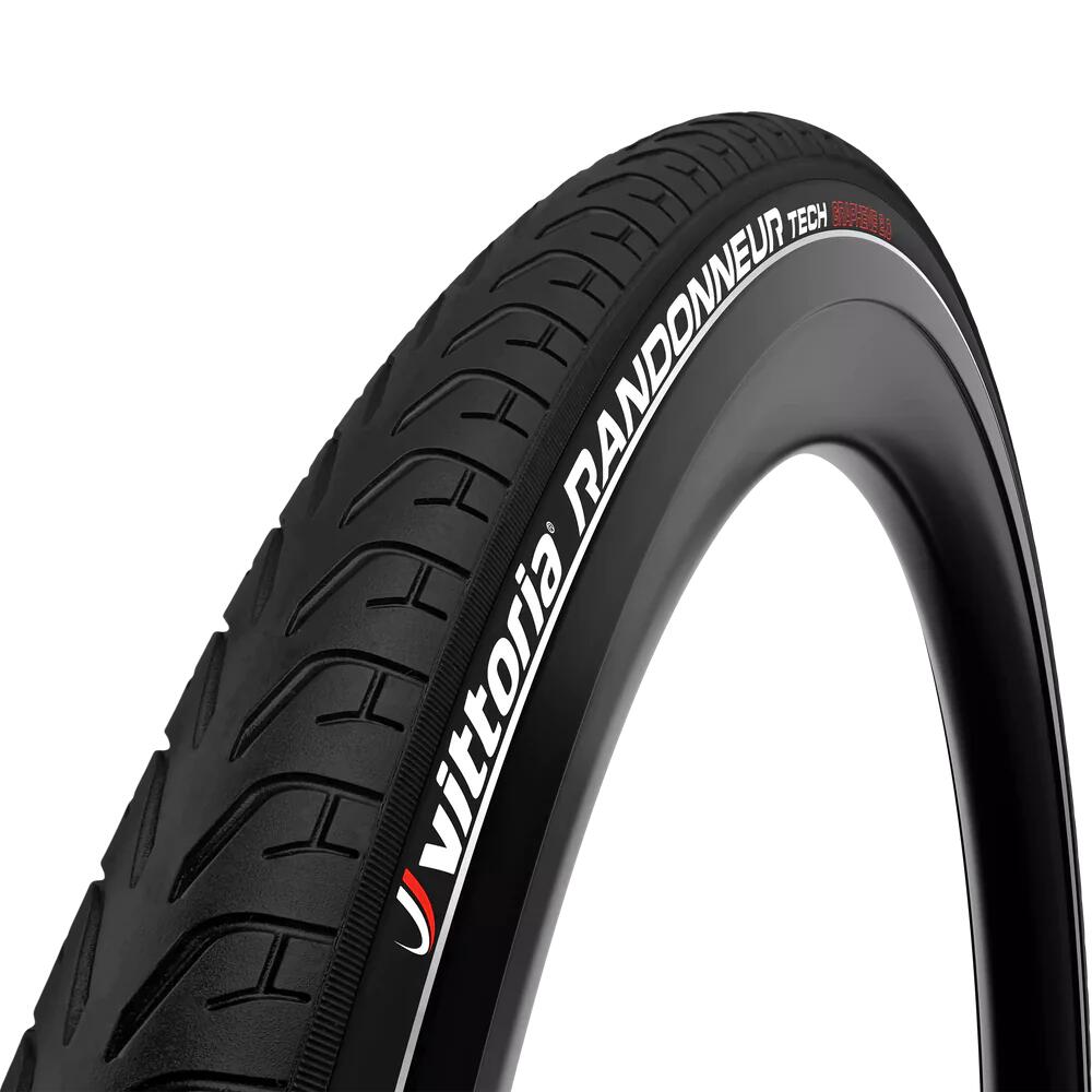 VITTORIA Randonneur Tech 28"" clincher band - zwart Reflex