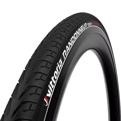 Randonneur Tech 28" Drahtreifen - schwarz Reflex