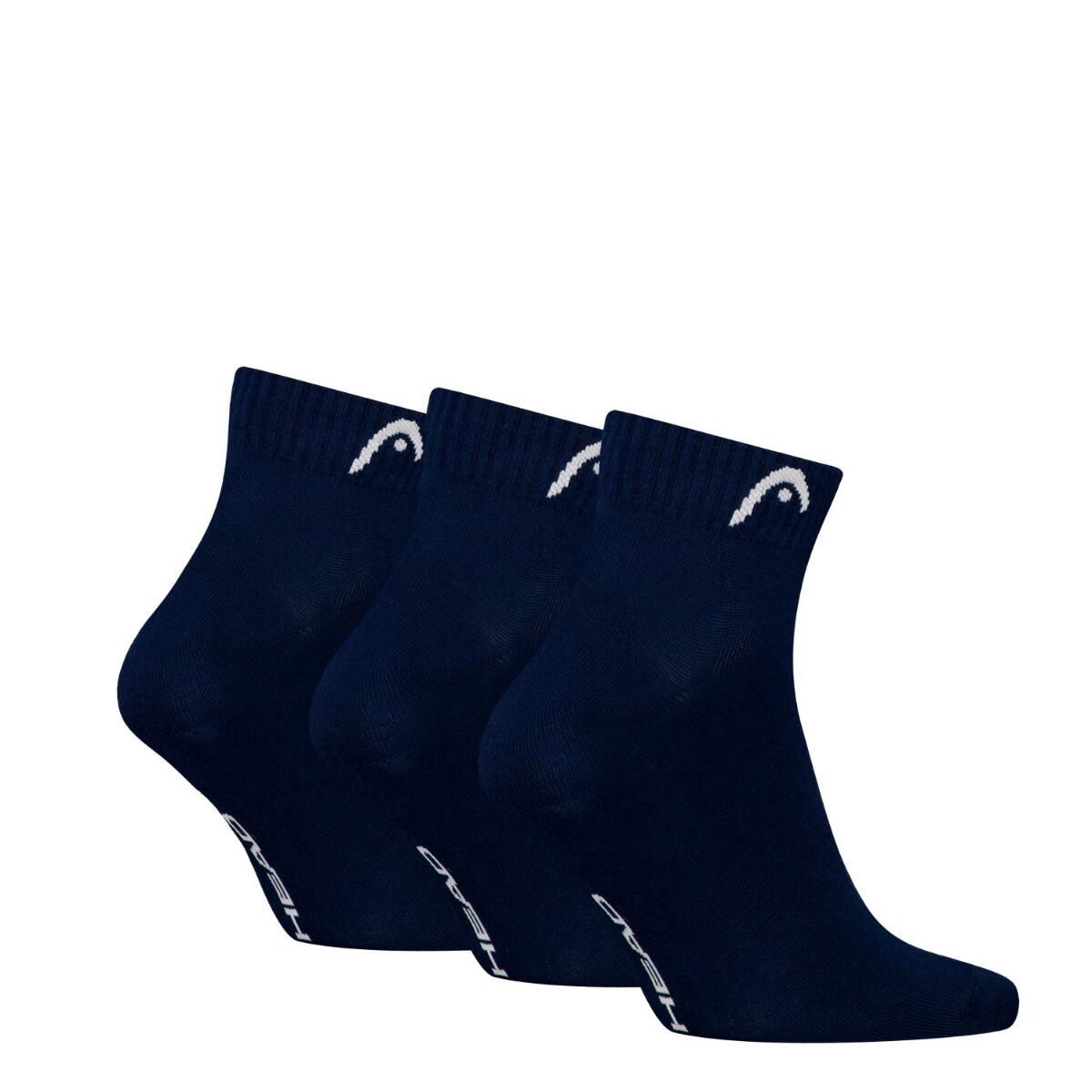 Quartersokken Training 12-pack Navy 3/4