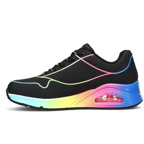 SKECHERS Sneaker ZWART  36 (Z1052) 3/6