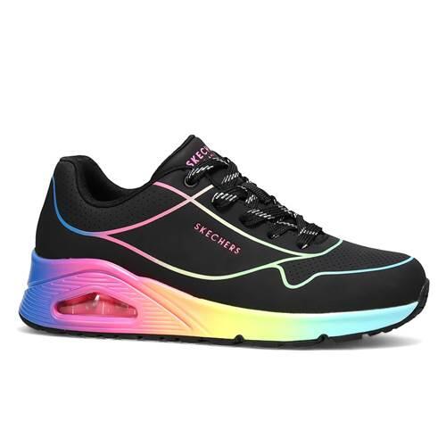 SKECHERS Sneaker ZWART  36 (Z1052) 1/6