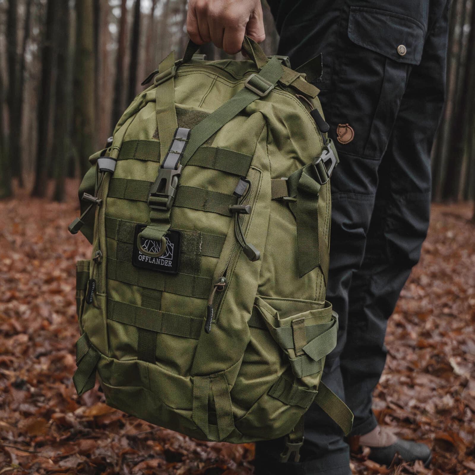 Plecak turystyczny OFFLANDER 25L Zielony TREKKER 4/4