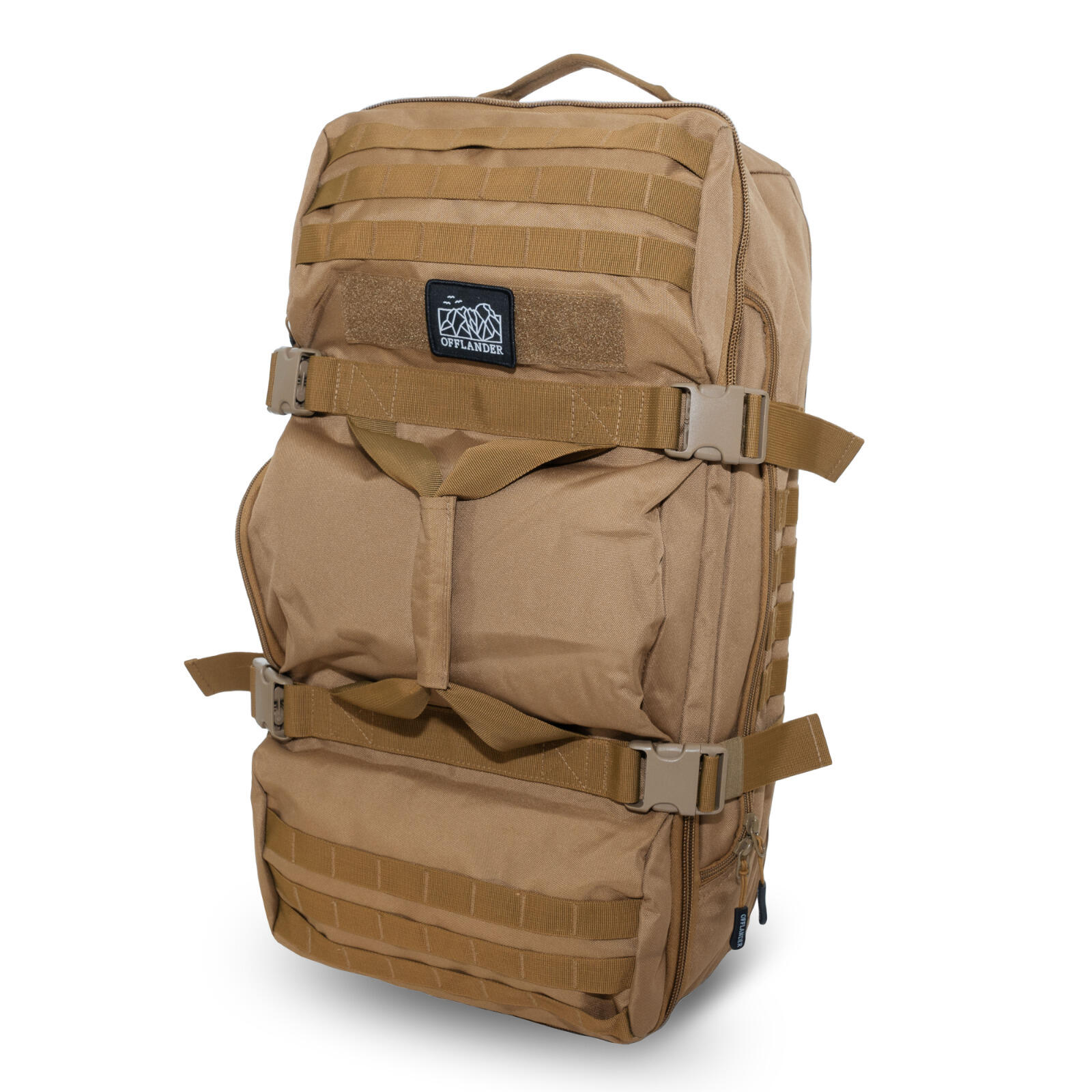 Torba Podróżna Plecak 3w1 Offlandera 54L Khaki 2/4