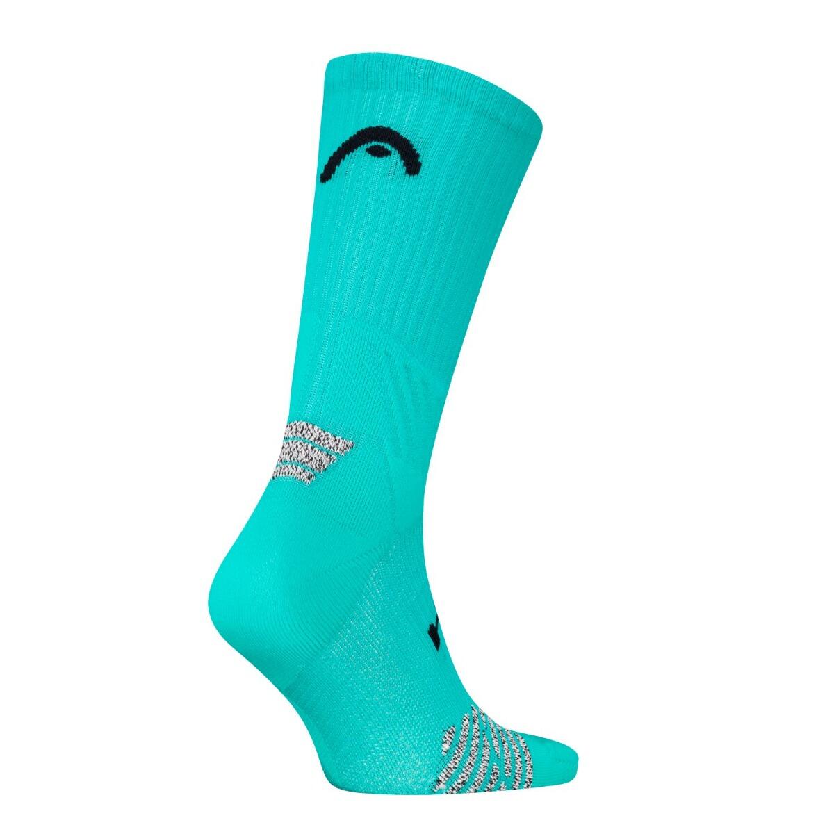 Padel Sokken Crew 3-pack Aqua 3/4