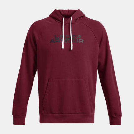 Sweat à capuche molletonné UA Rival Fleece Under Armour Bordeaux