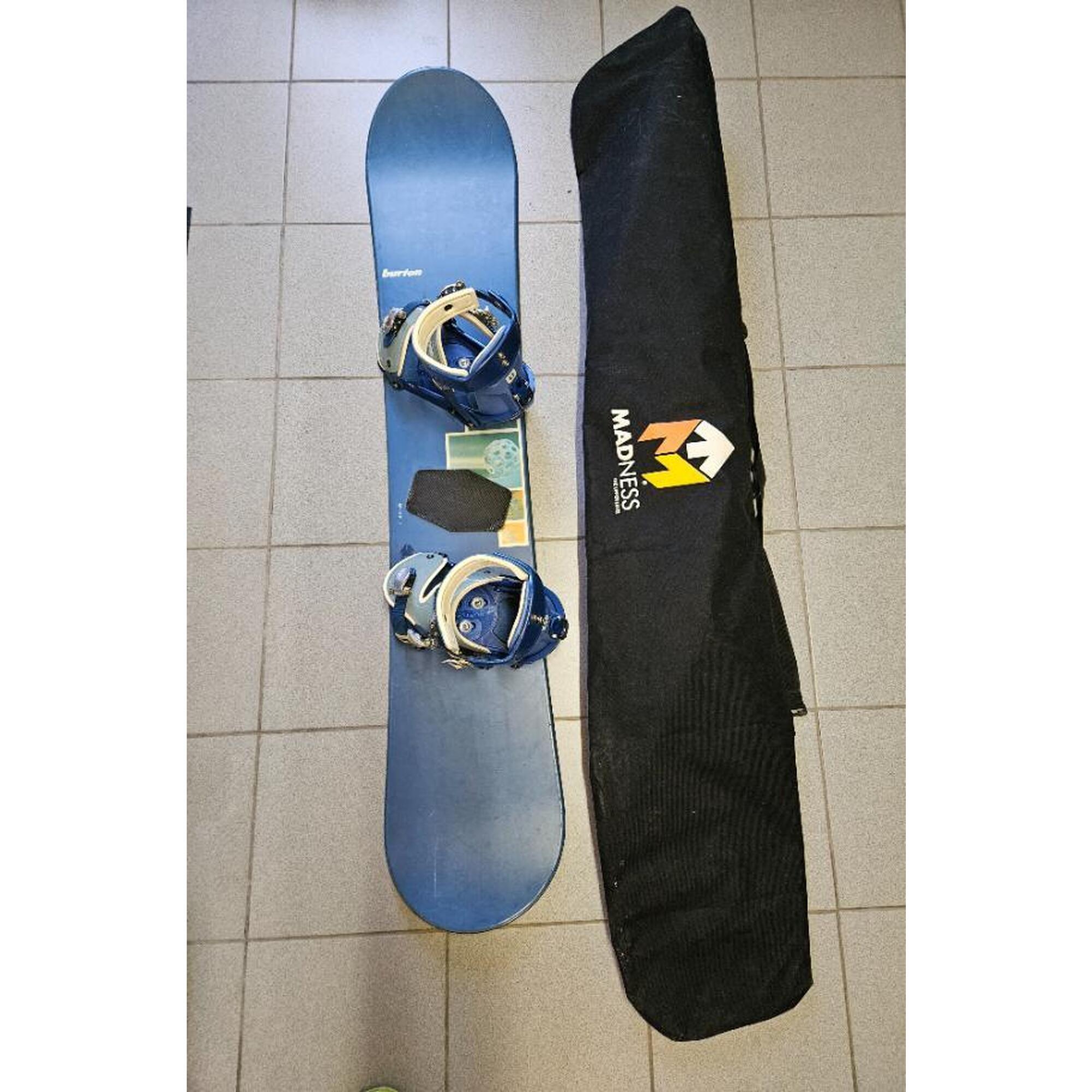 Entre Particuliers - Snowboard + fixations + housse de transport