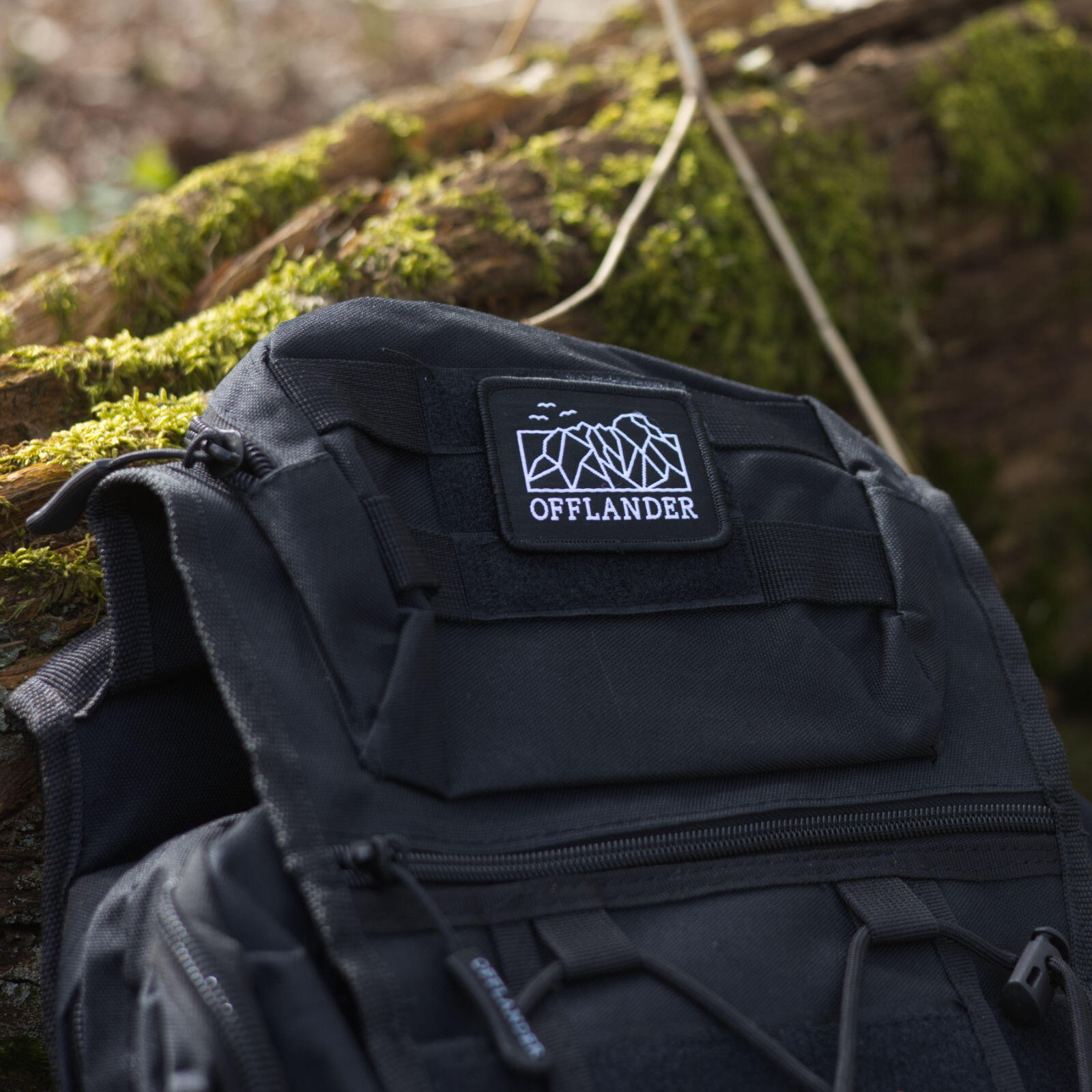Plecak turystyczny OFFLANDER SURVIVAL HIKER 25L czarny 4/4