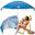 Slunečník NILS Camp NC7822 XL 190 cm