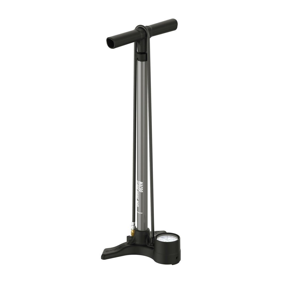 Lezyne Floor Pump Macro Floor Drive DV - Flat Grey 1/1