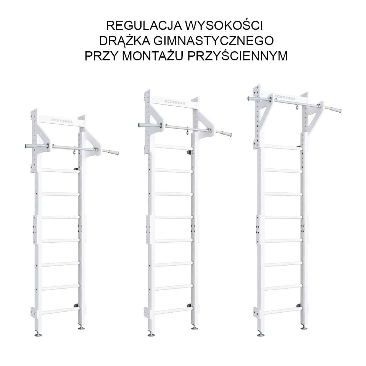 Scala ginnica Eco 1 - bianco 3/7