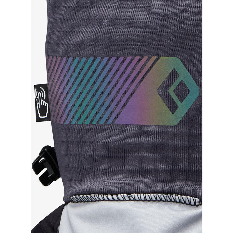 Rękawice Gridtech Storm Hood - Carbon - Glacier