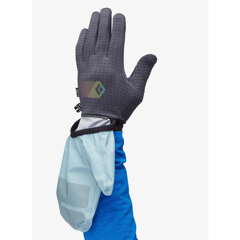 Rękawice Gridtech Storm Hood - Carbon - Glacier