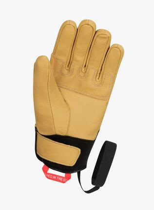Gants Salewa Ortles AM en cuir Noir