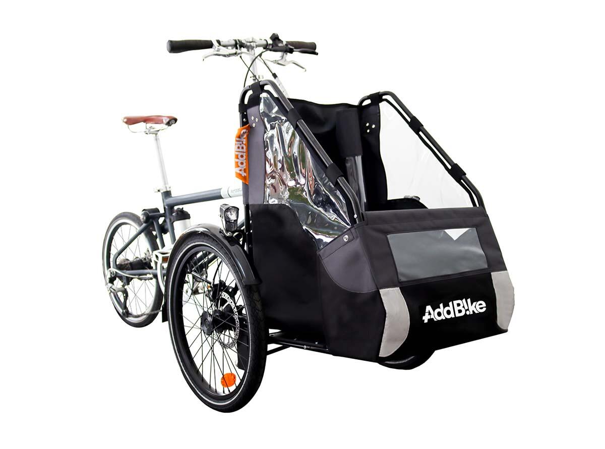 ADDBIKE Lastenfahrrad für Hunde