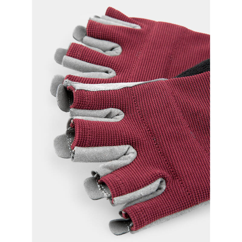 BLACK DIAMOND Rękawiczki damskie CRAG HALF-FINGER GLOVES-S-Bordowy