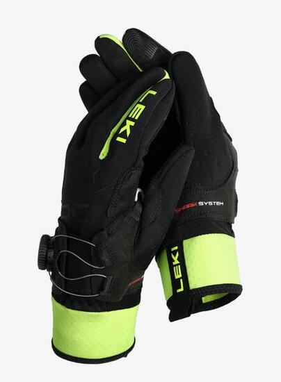 Leki PRC Boa Shark Black/Neon Yellow