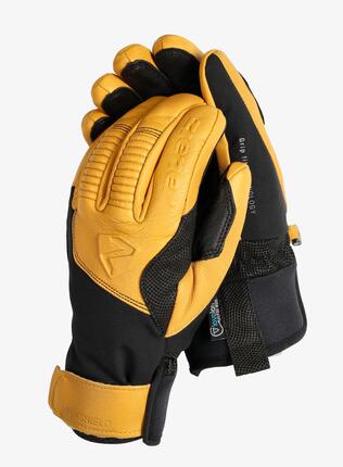 Ziener Ziener Handschoenen GANZENBERG AS(R) AW glove ski alpine HEREN BLACK/TAN