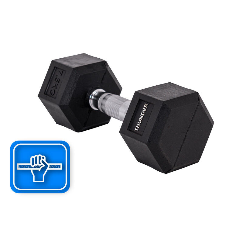 Hexagonální činka Thunder HEX 7,5 kg