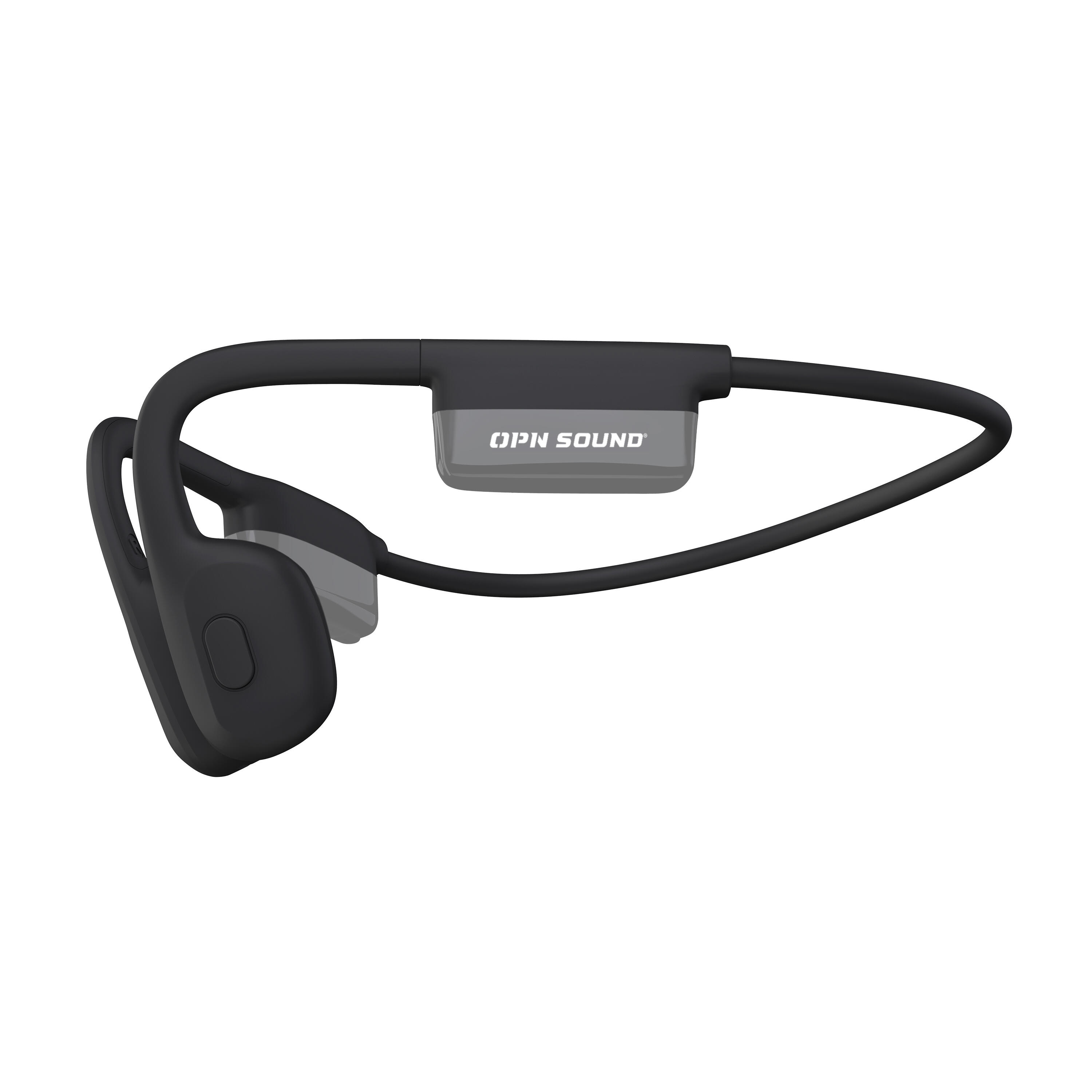 Opn Sound - Écouteurs Open Ear Opn Sound Mercato+ Ultra Light Ipx5 Bluetooth - Casque Audio - Gris|noir - 25 G - Decathlon