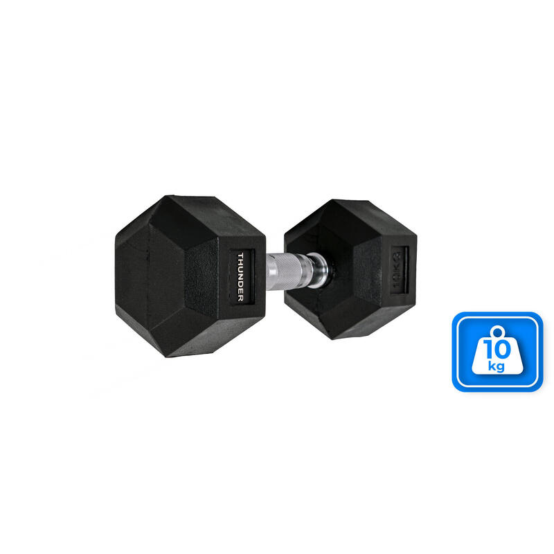 Hexagonální činka Thunder HEX 10 kg