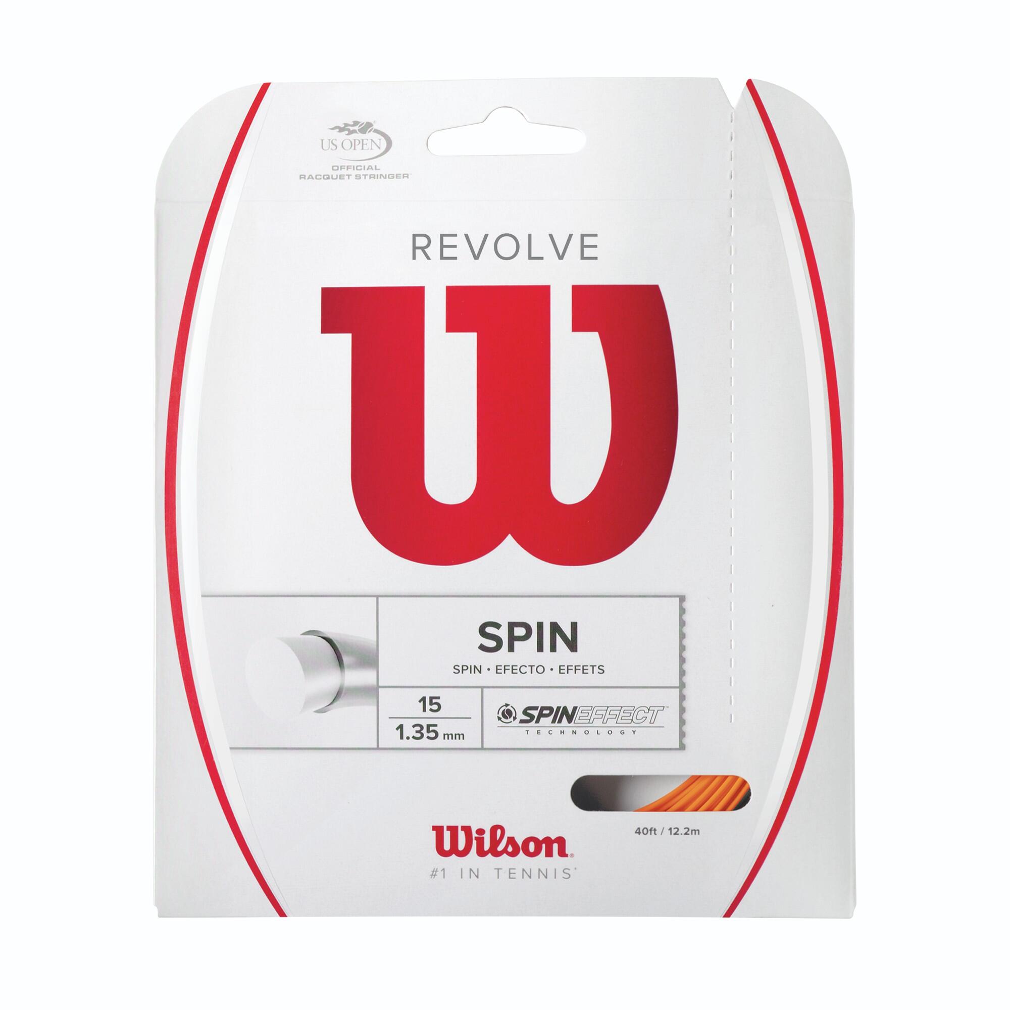 Naciąg tenisowy Wilson Revolve Spin set 12 m. 1,25mm 2/4