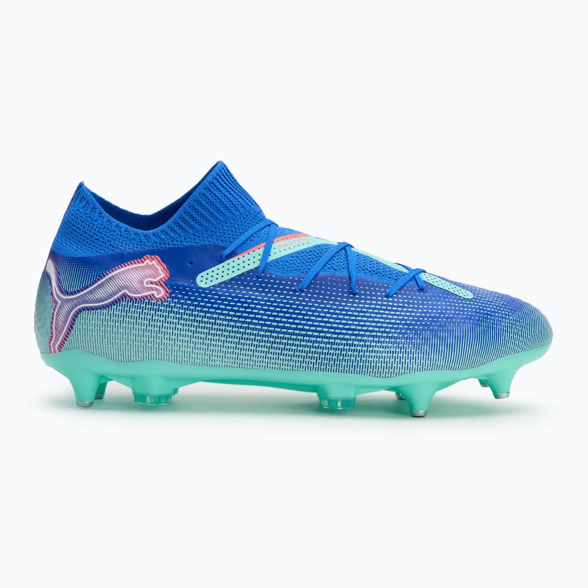 Voetbalschoenen PUMA Future 7 Pro MxSG Blauw 2/5
