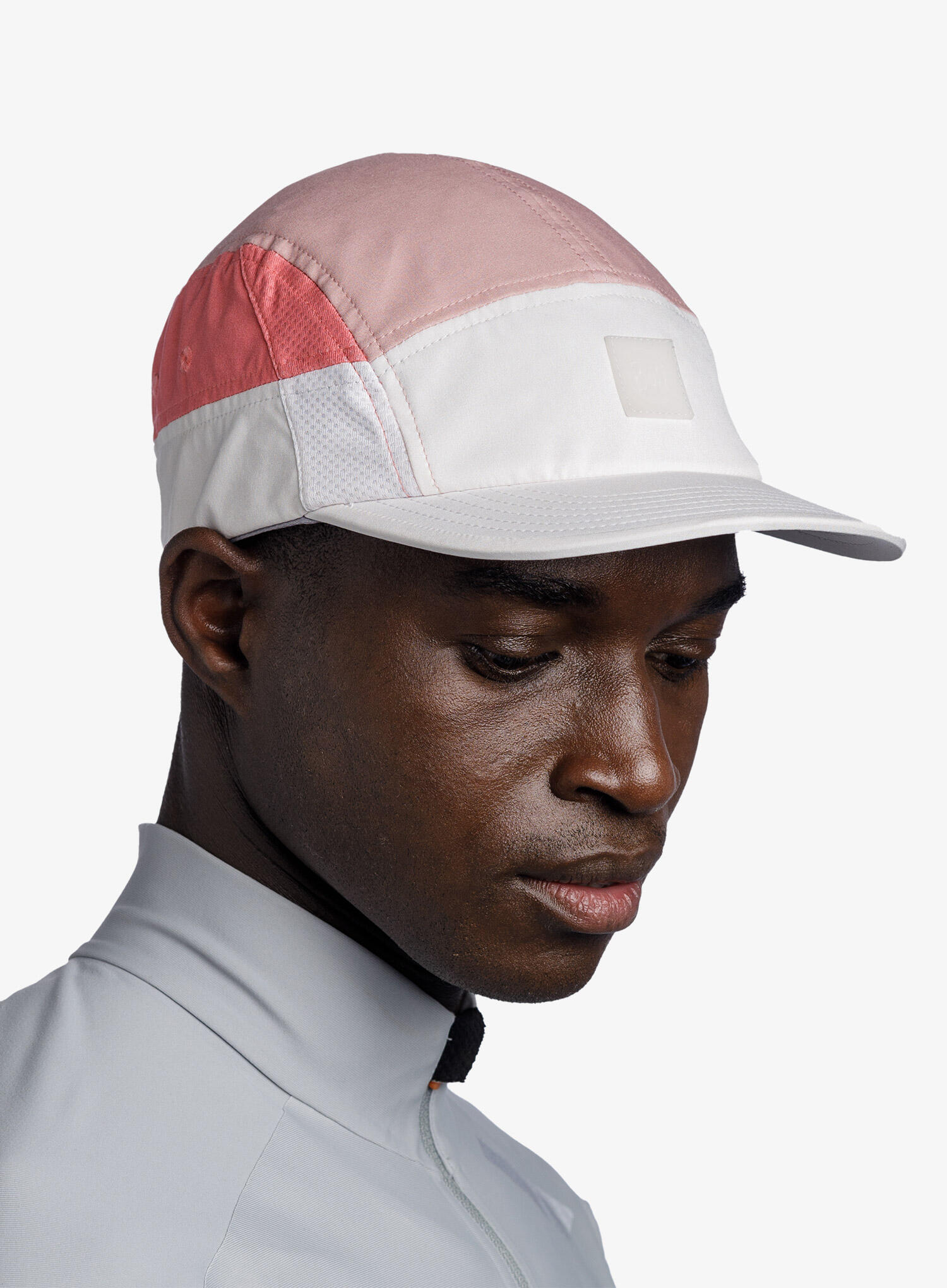 Gorra 5 Panel Go Cap Domus Pale Pink running Unisex Rosa Buff 5/6