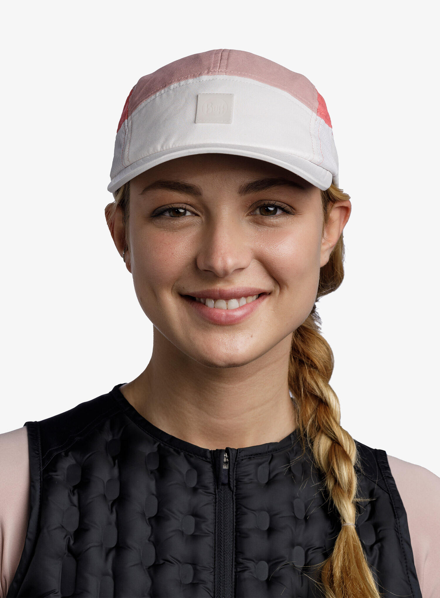 Gorra 5 Panel Go Cap Domus Pale Pink running Unisex Rosa Buff 6/6
