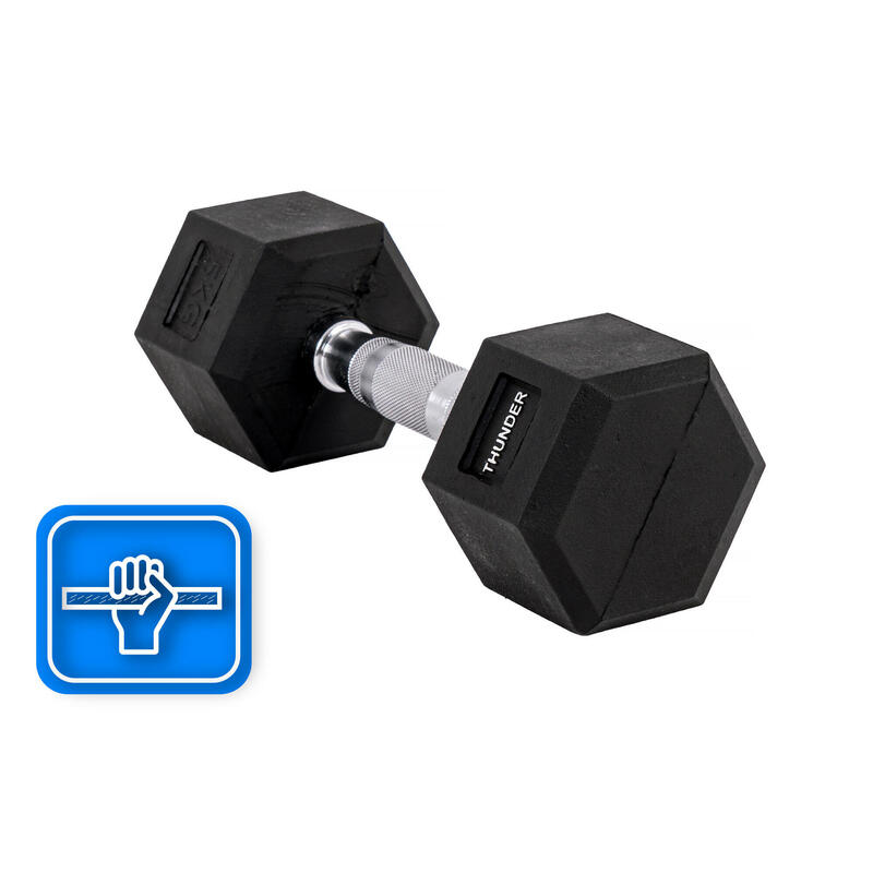 Hexagonální činka Thunder HEX 5 kg