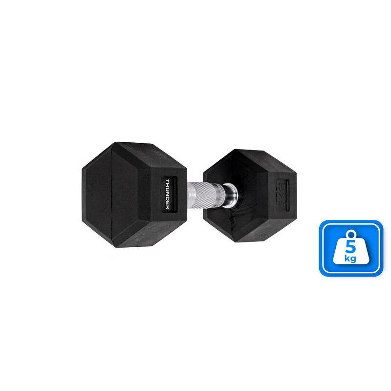 Hexagonální činka Thunder HEX 5 kg