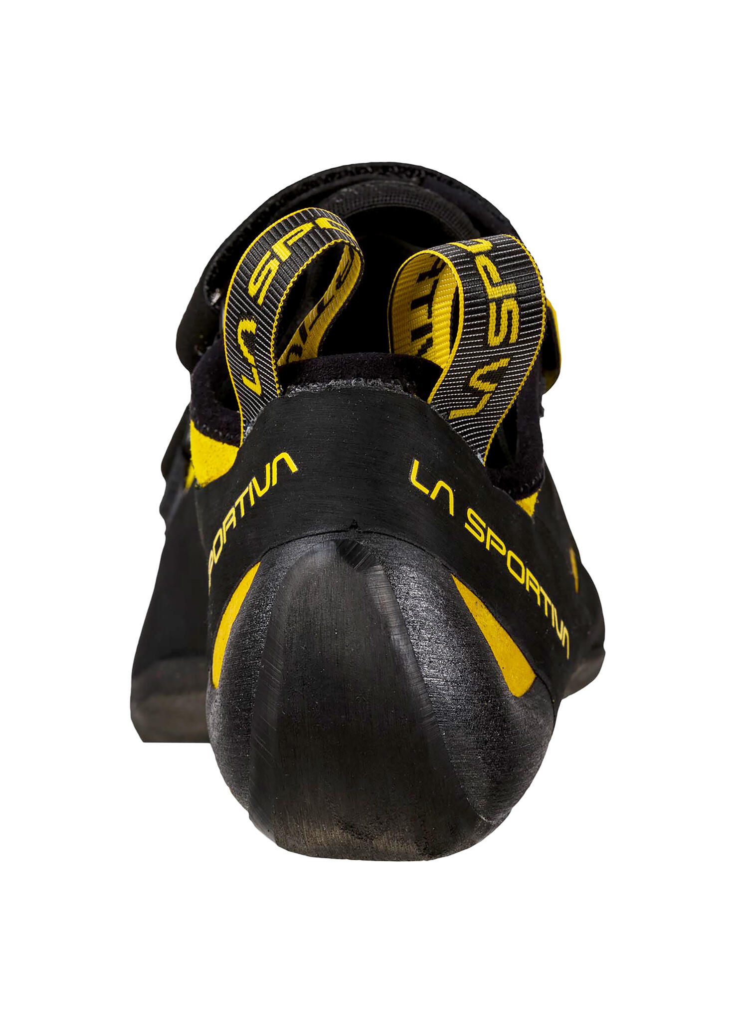 Scarpe da arrampicata La Sportiva Miura VS nero/giallo in pelle Vibram XS Grip2 6/7