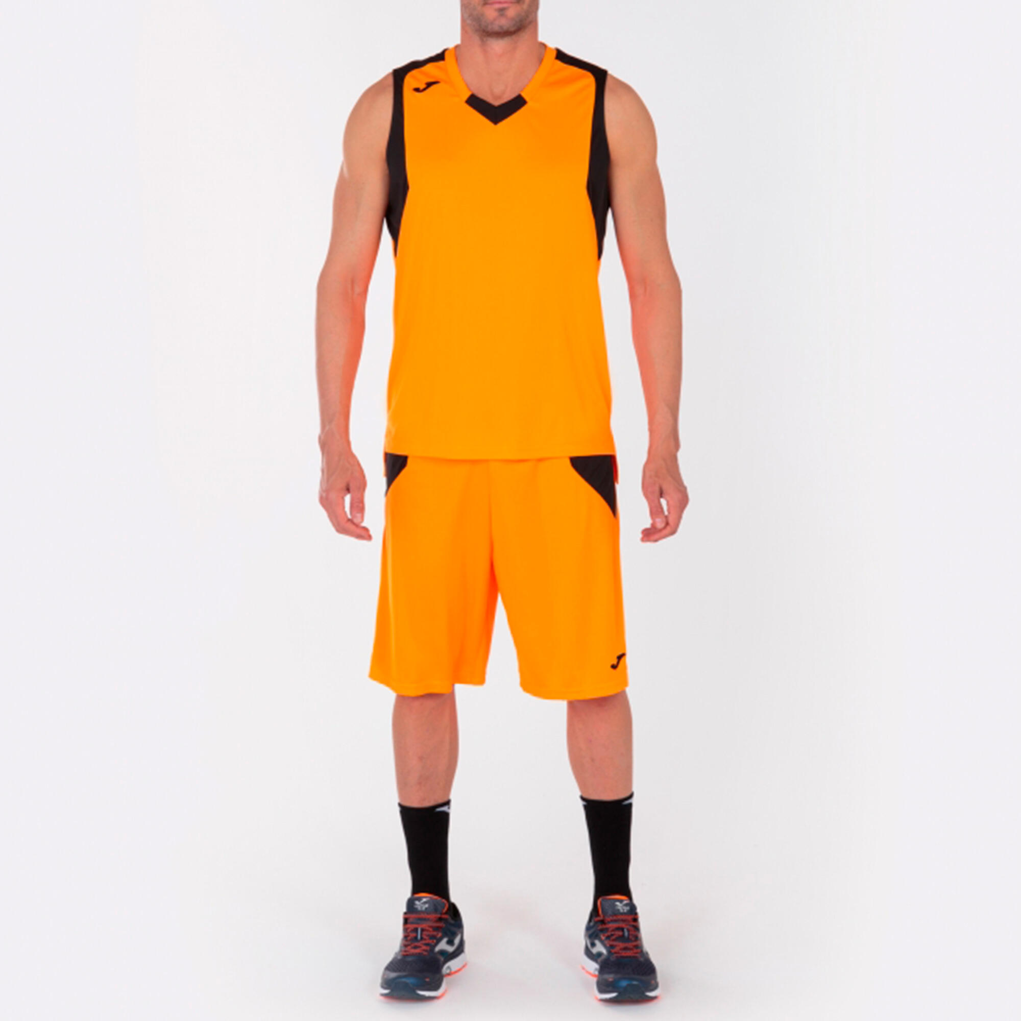 Conjunto Basquetebol Criança Joma Final Laranja 2/5