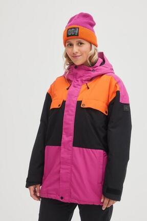 O'NEILL O'neill Manteaux TANZANITE JACKET Femmes Fuchsia Red Colour Block