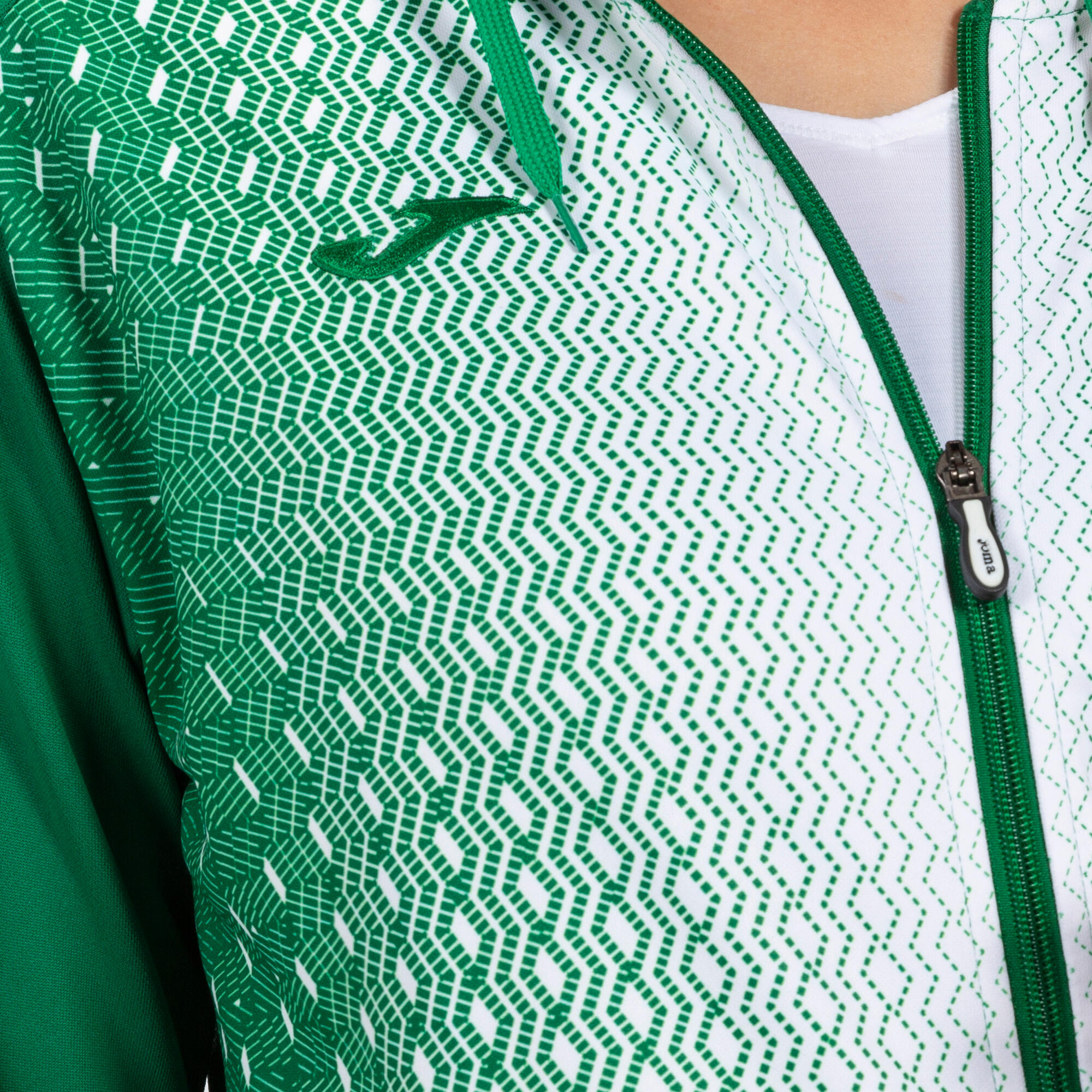 Veste À Capuche Football Femme Joma Supernova Vert 3/7