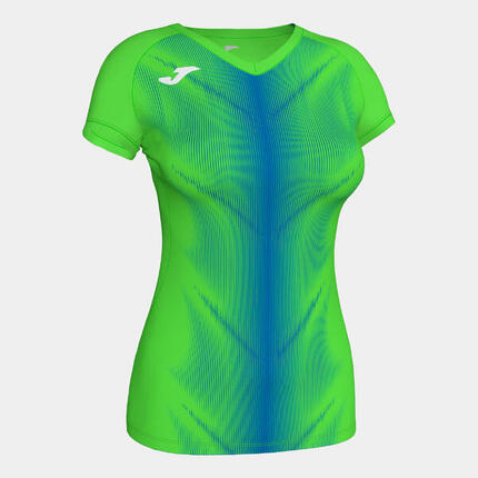Maillot Manches Courtes Running Enfants Joma Olimpia Vert Fluo