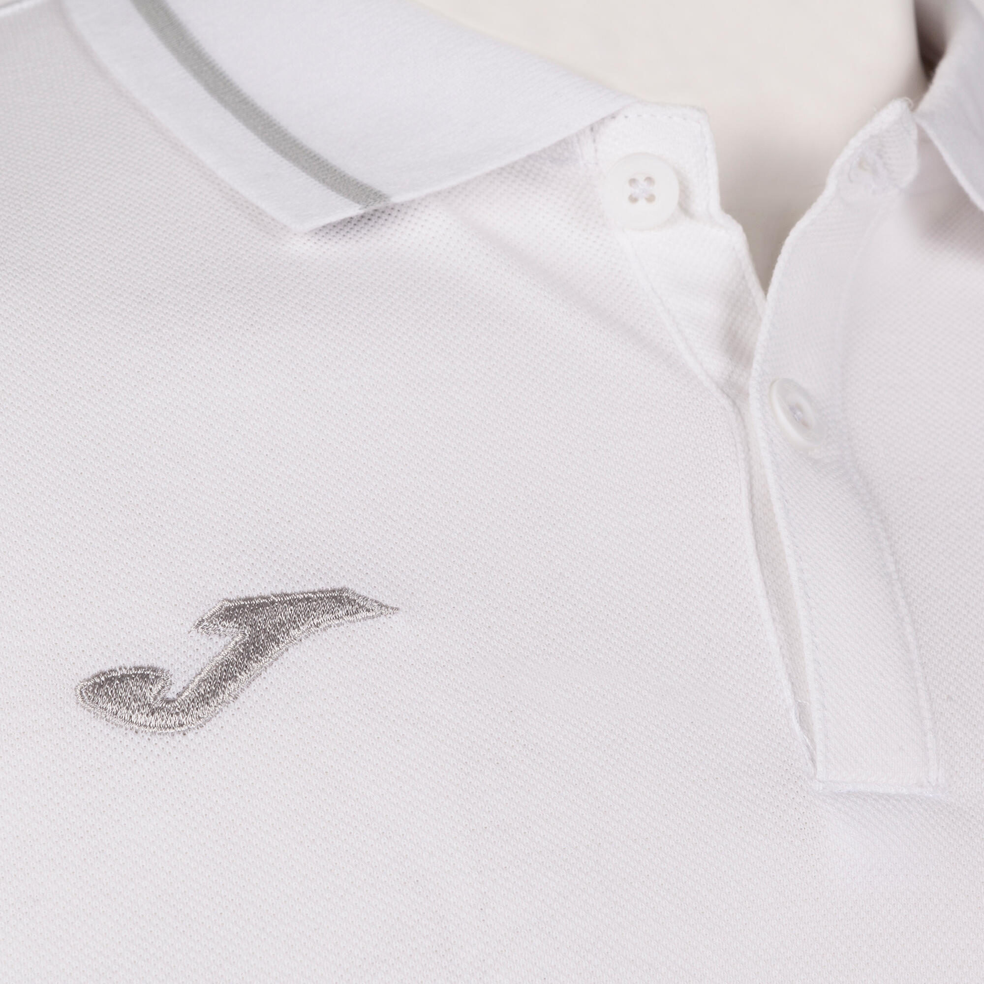Pólo M/c Homem Joma Confort II Branco 3/5