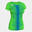 T-Shirt Manga Curta Running Mulher Joma Olimpia Verde Fluor