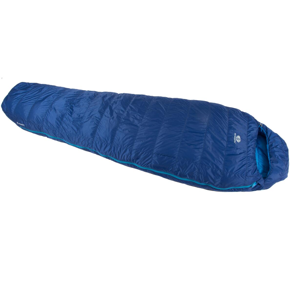 SIRJOSEPH Sacco a pelo mummia Trekking Rimo III 600 - sinistra 200 cm - Blu Navy