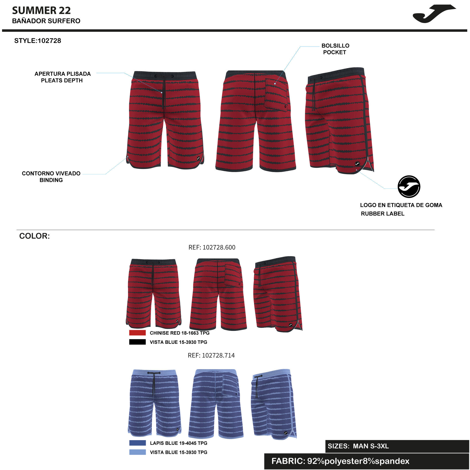 Plavky Joma Vibrancy 5/5