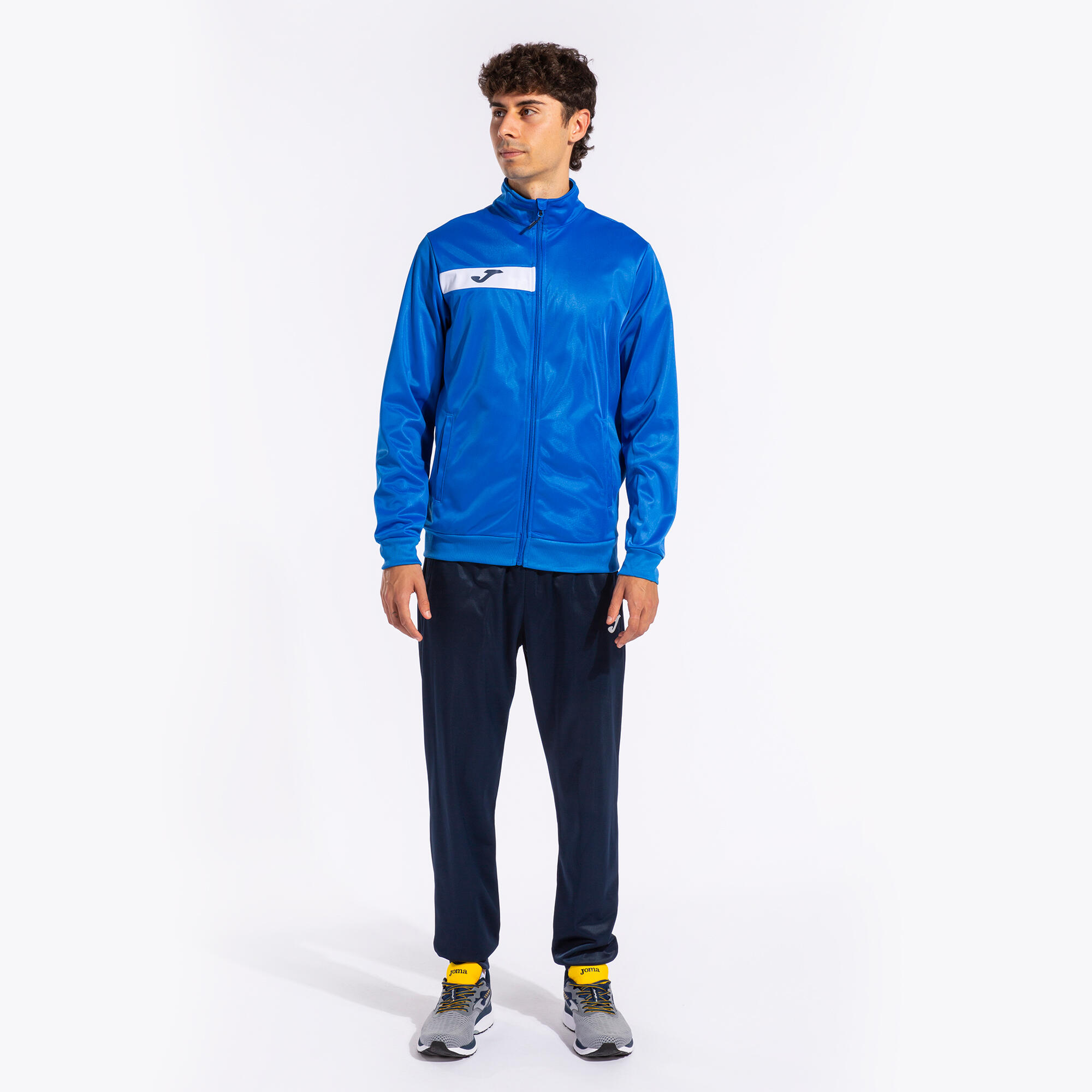 Fato De Treino Futebol Homem Joma Columbus Azul Royal 2/6