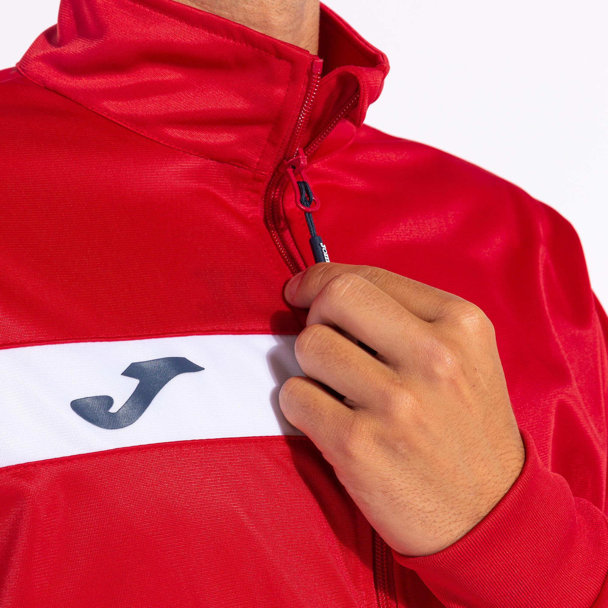 Chándal Fútbol Hombre Joma Columbus Rojo 4/6
