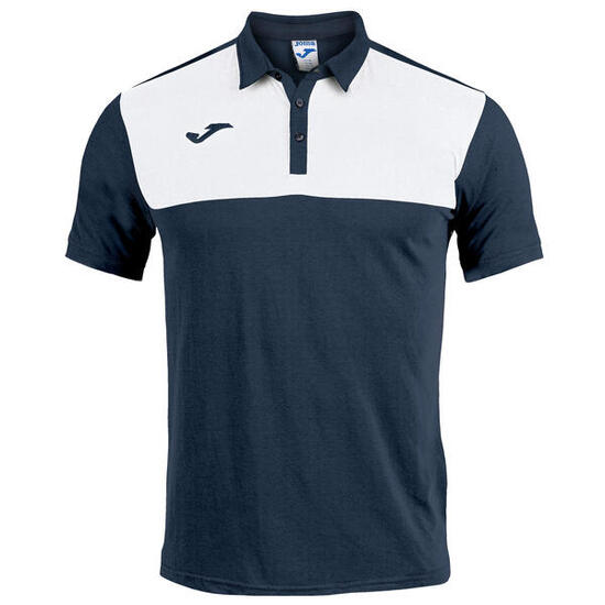 Polo Manches Courtes Enfants Joma Winner Bleu Marine