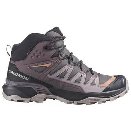 Salomon X Ultra 360 Mid Schuhe grau lila GORE-TEX