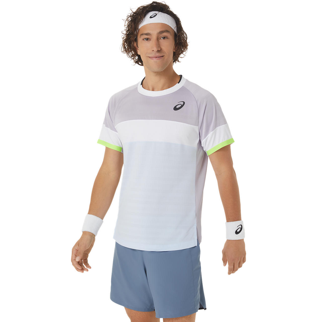 MEN'S ASICS MATCH SS TOP 2041A244 T-SHIRT 2/3