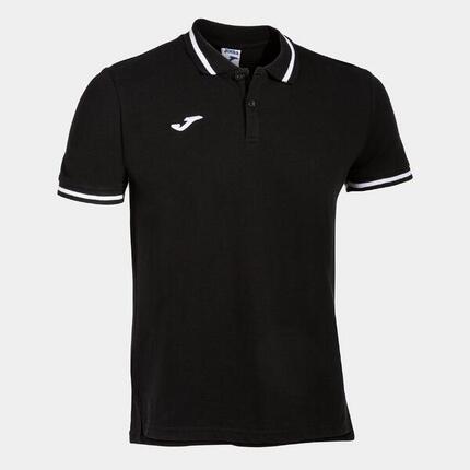 Polo Manches Courtes Homme Joma Confort II Noir