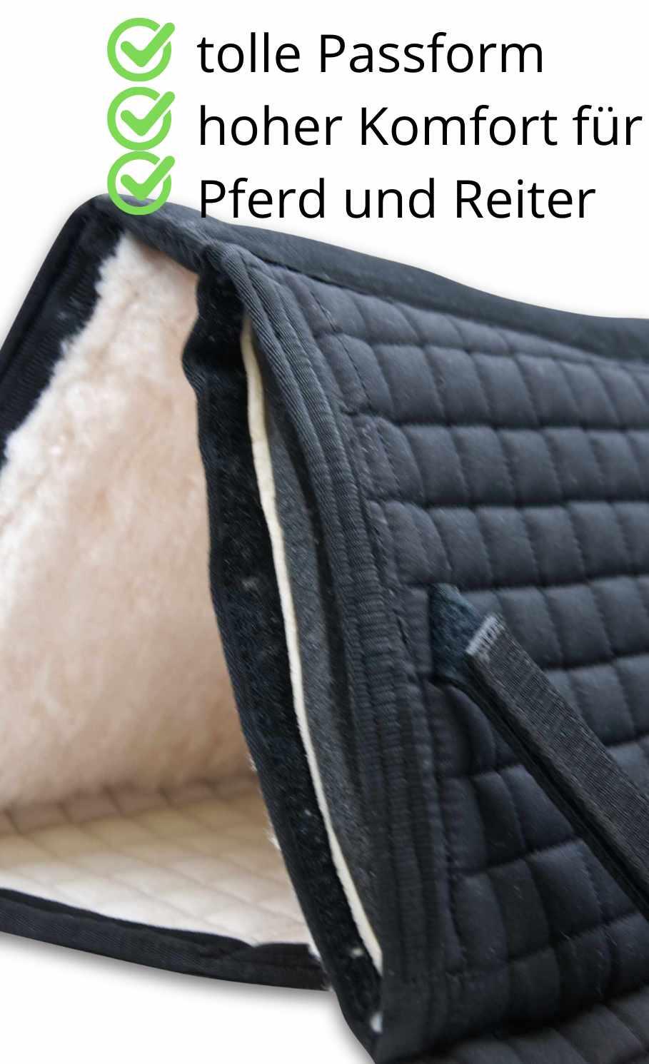 AMKA Korrektur Satteldecke baumlose Sättel Sattelunterlage für Sattel 4/4
