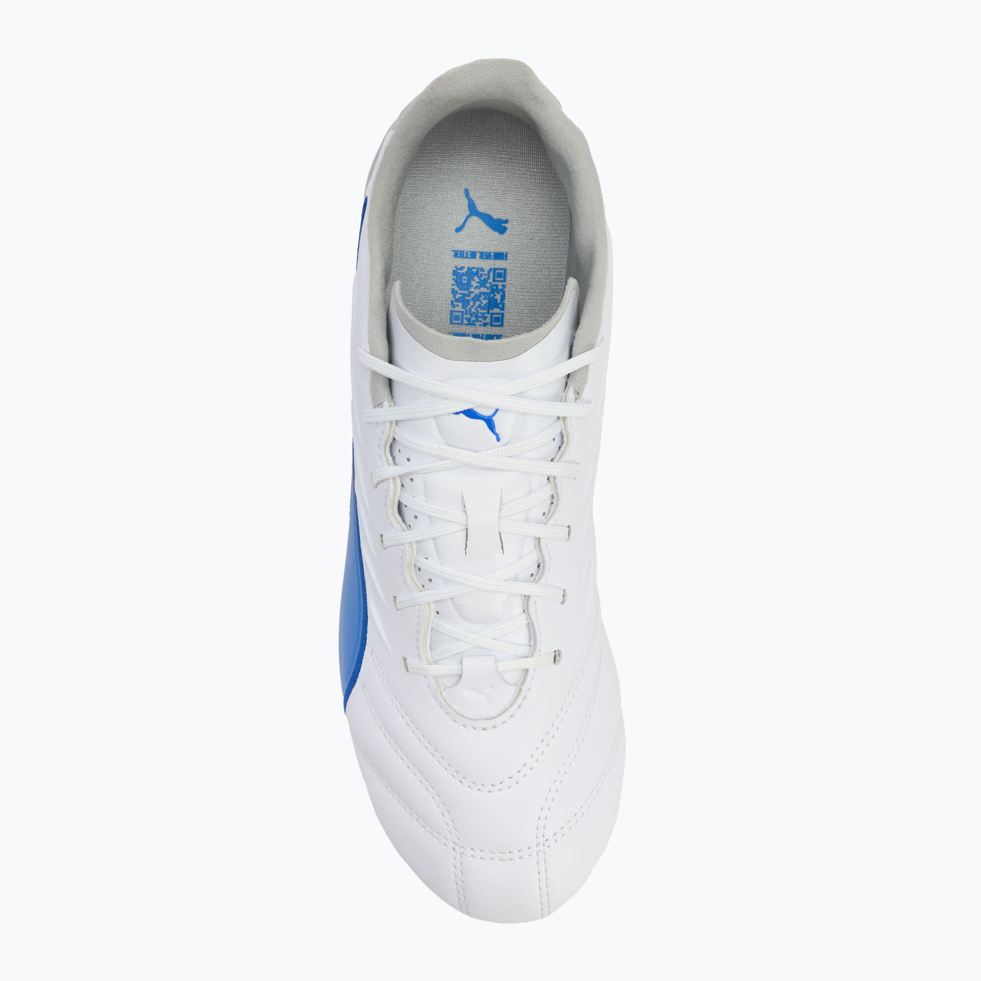 Chuteiras PUMA King Pro FG/AG Brancas 5/15